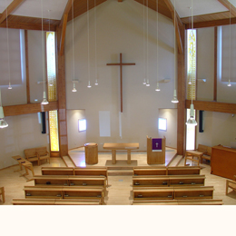 イメージ：日本基督教団　遠州栄光教会　三方原会堂
